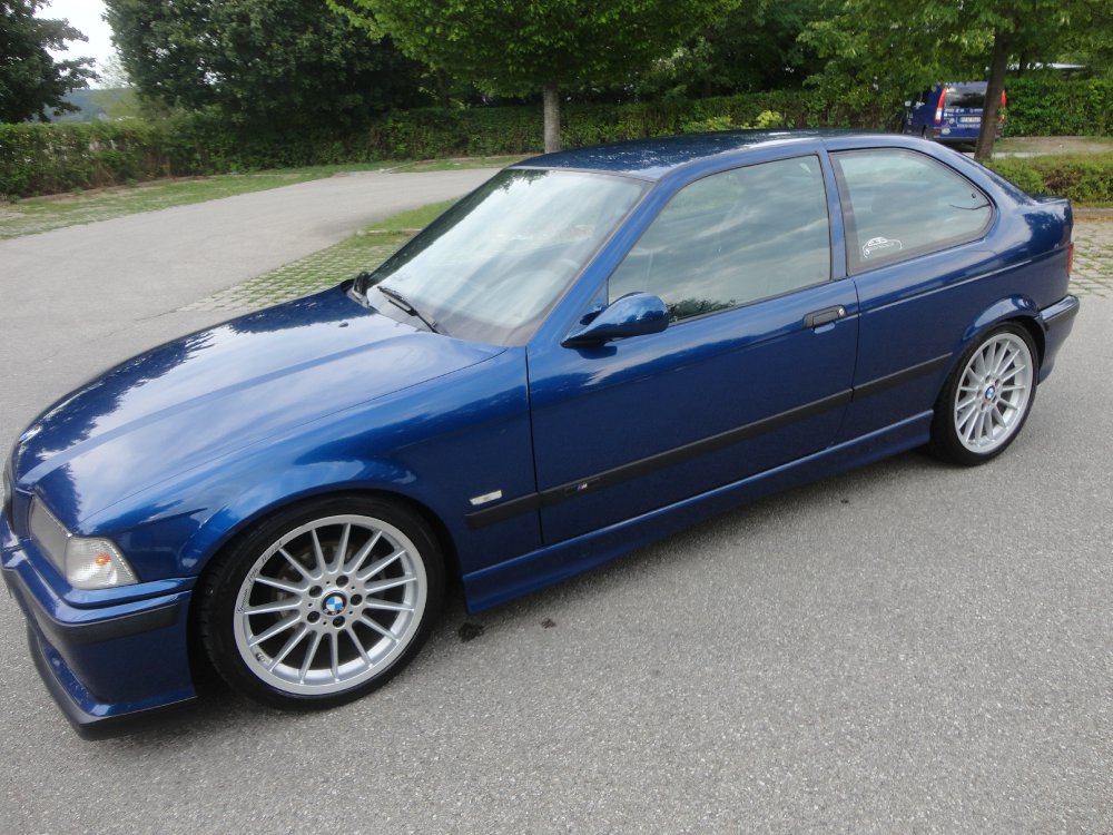 Mein Avusblauer 323ti *Gewinde*Neue felgen - 3er BMW - E36