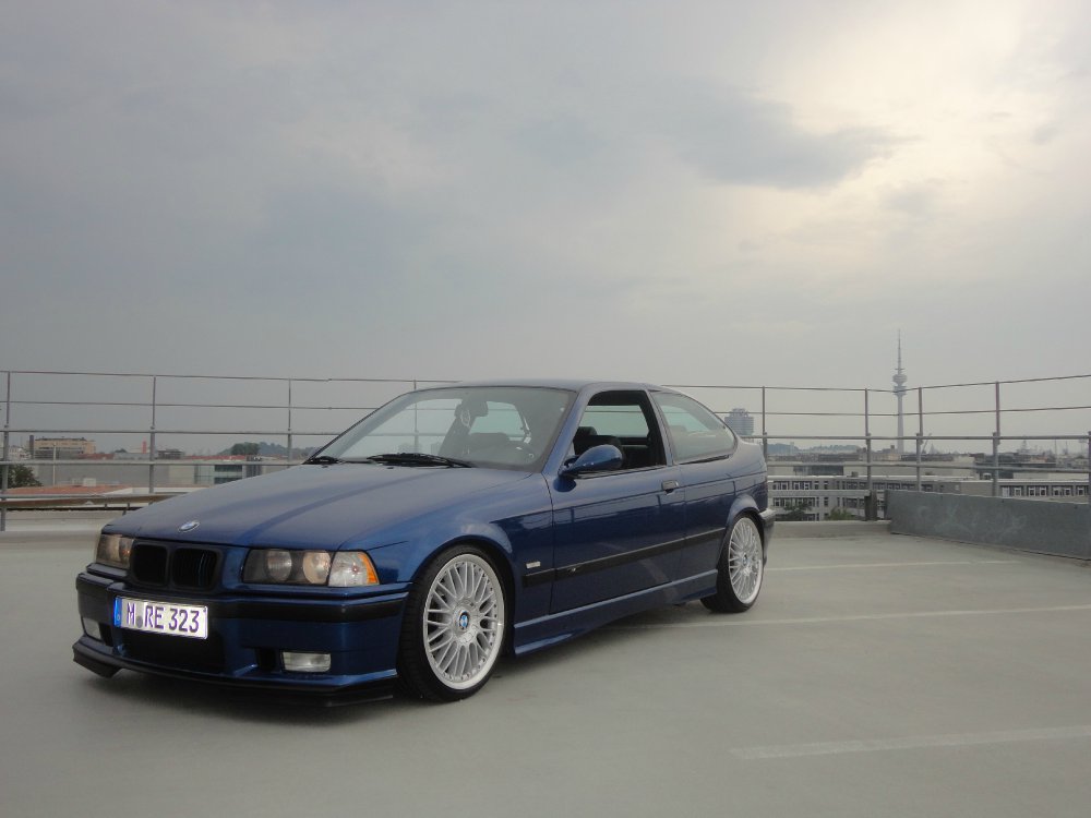 Mein Avusblauer 323ti *Gewinde*Neue felgen - 3er BMW - E36
