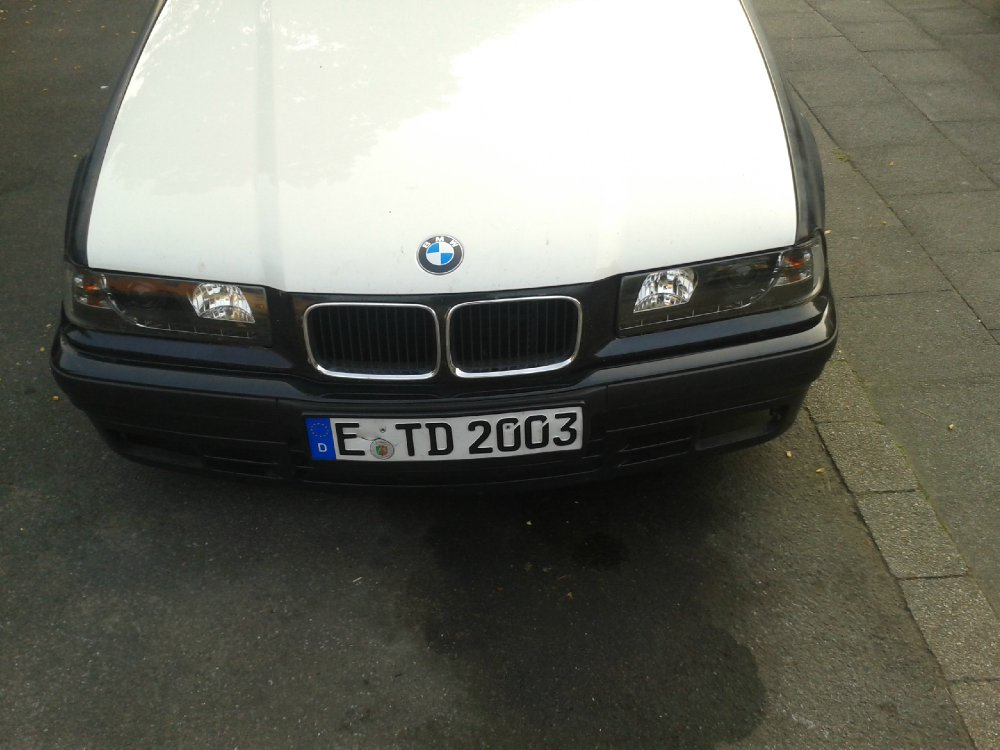 neuaufbau nach Frontschaden - 3er BMW - E36