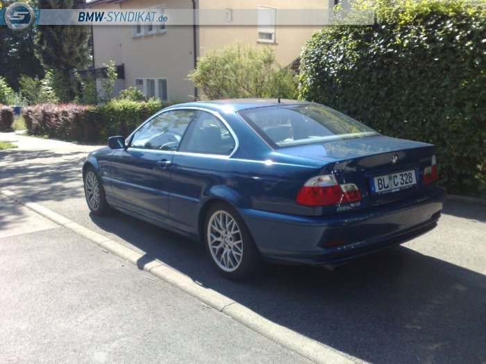 Topasblau metallic bmw