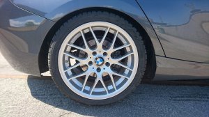 WSP Italy M643 Felge in 8.5x18 ET 41 mit Dunlop Sport Maxx RT Reifen in 245/35/18 montiert hinten Hier auf einem 1er BMW F20 116i (5-trer) Details zum Fahrzeug / Besitzer