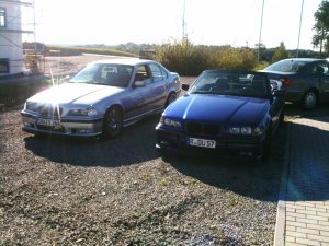 Arktissilberne Limousine - 3er BMW - E36