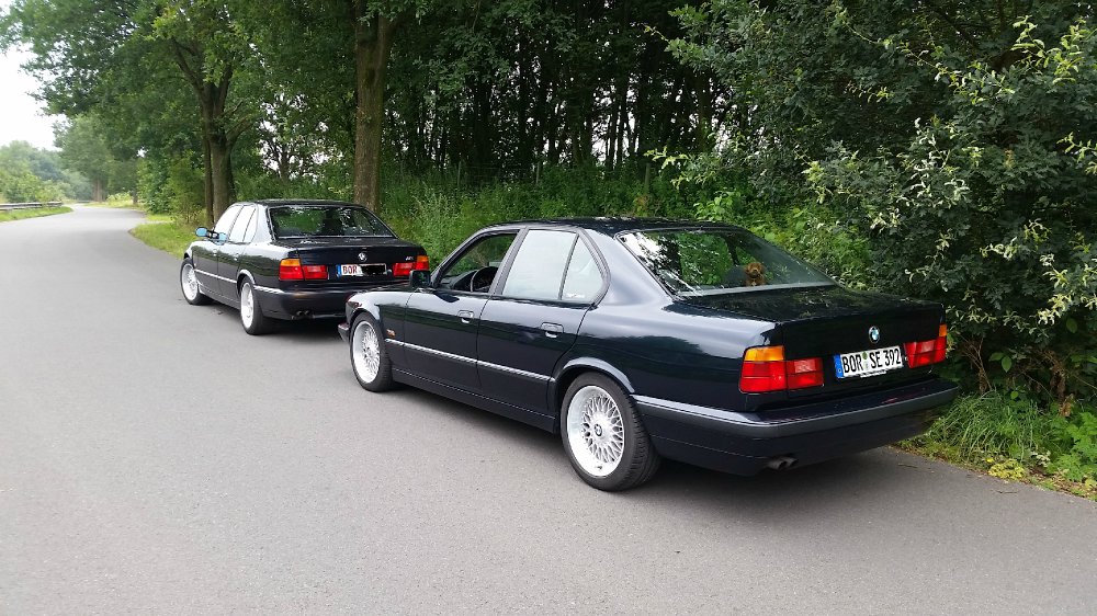 BMW 525i e34 Petrol-Mica-Metallic - 5er BMW - E34