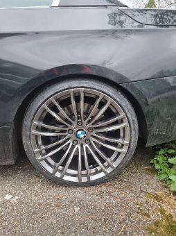 BMW M GmbH M345 Felge in 10x19 ET 34 mit Nexen  Reifen in 265/30/19 montiert hinten Hier auf einem 3er BMW E93 335i (Cabrio) Details zum Fahrzeug / Besitzer