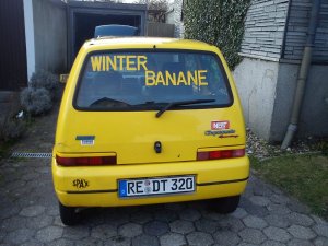 Fiat Cinquecento winterauto 2010 - Fremdfabrikate