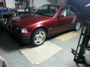 E36 Calypsorot - 3er BMW - E36