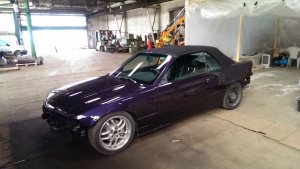 ///M violettes 328i Cabrio - 3er BMW - E36