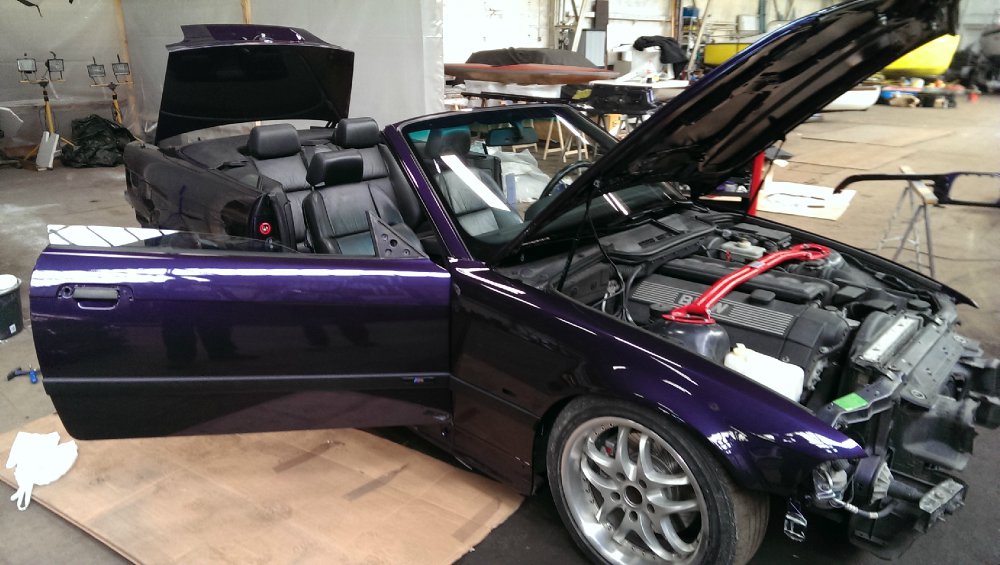 ///M violettes 328i Cabrio - 3er BMW - E36