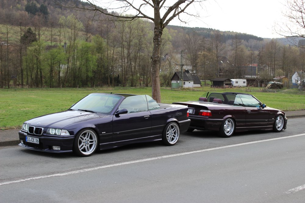 ///M violettes 328i Cabrio - 3er BMW - E36