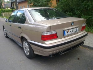 316i in Kaschmirbeige-Metallic jetzt wei - 3er BMW - E36