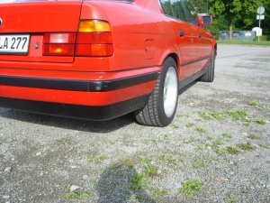 Mein roter  BMW 525i - 5er BMW - E34