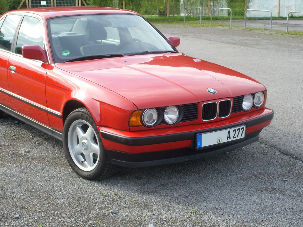 Mein roter  BMW 525i - 5er BMW - E34