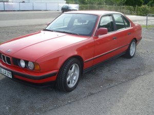 Mein roter  BMW 525i - 5er BMW - E34