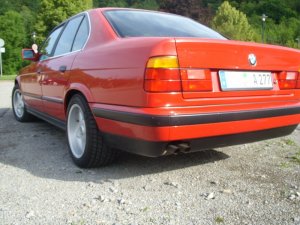 Mein roter  BMW 525i - 5er BMW - E34