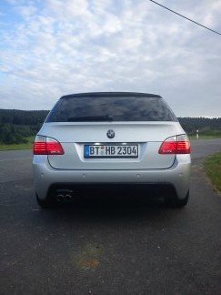 525i mit M-Paket 19" Zllern und H&R Federn - 5er BMW - E60 / E61