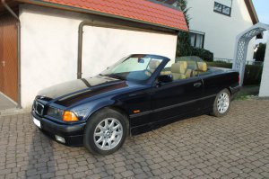 E36 Cabrio LEDERAUFBEREITUNG Safrangelb - 3er BMW - E36