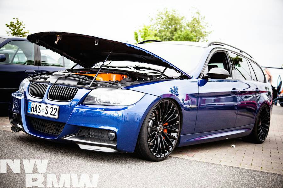 BMW e91 335d in LeMans blau - 3er BMW - E90 / E91 / E92 / E93