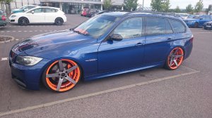 BMW e91 335d in LeMans blau - 3er BMW - E90 / E91 / E92 / E93