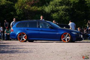 BMW e91 335d in LeMans blau - 3er BMW - E90 / E91 / E92 / E93