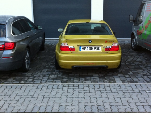 Hecksnsicht - 3er BMW - E46
