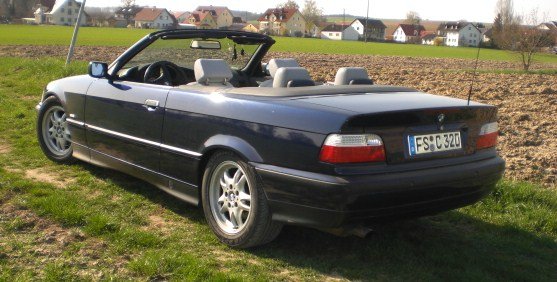 E36, 320i Cabrio - 3er BMW - E36