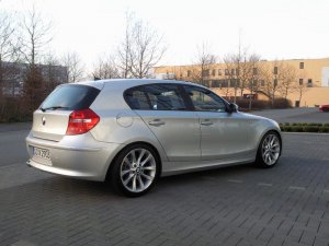 118i in Titansilber - 1er BMW - E81 / E82 / E87 / E88