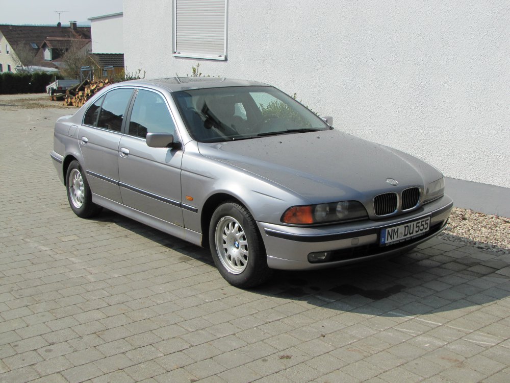 523ia Limo. Aspensilber Leder - 5er BMW - E39