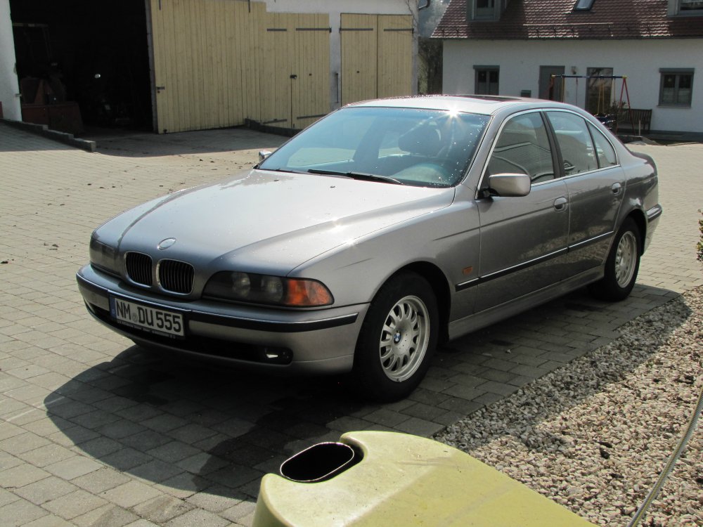 523ia Limo. Aspensilber Leder - 5er BMW - E39
