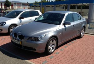 E60 520i Limo - silbergrau - KW V1 inside - 5er BMW - E60 / E61