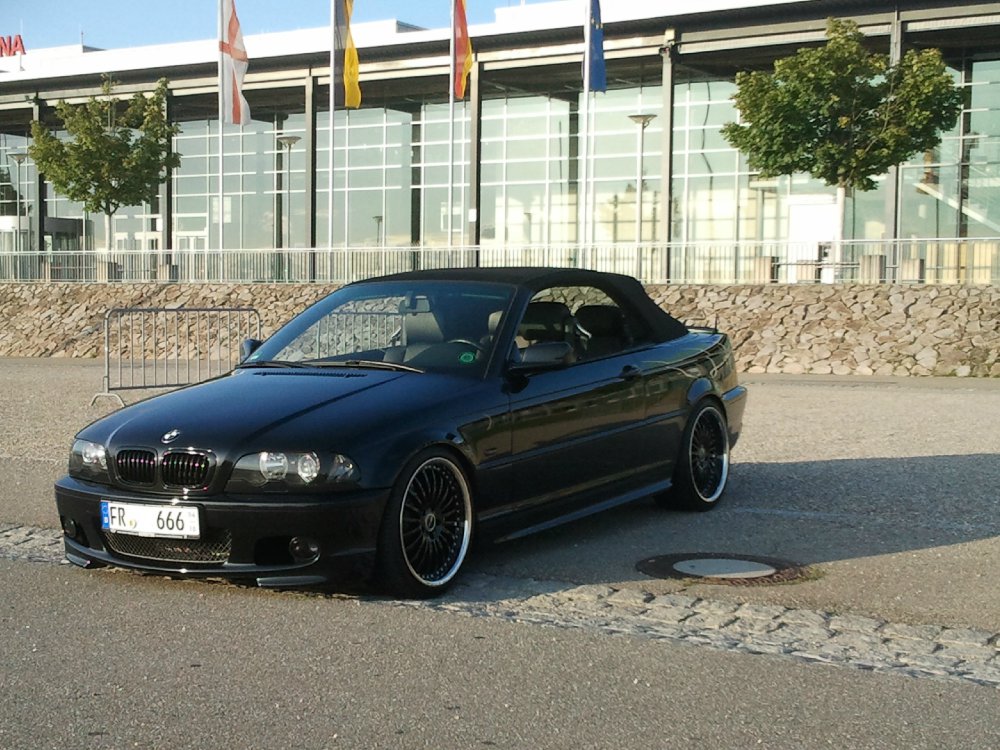 E46 330 Cabrio Bad Black Devil - 3er BMW - E46