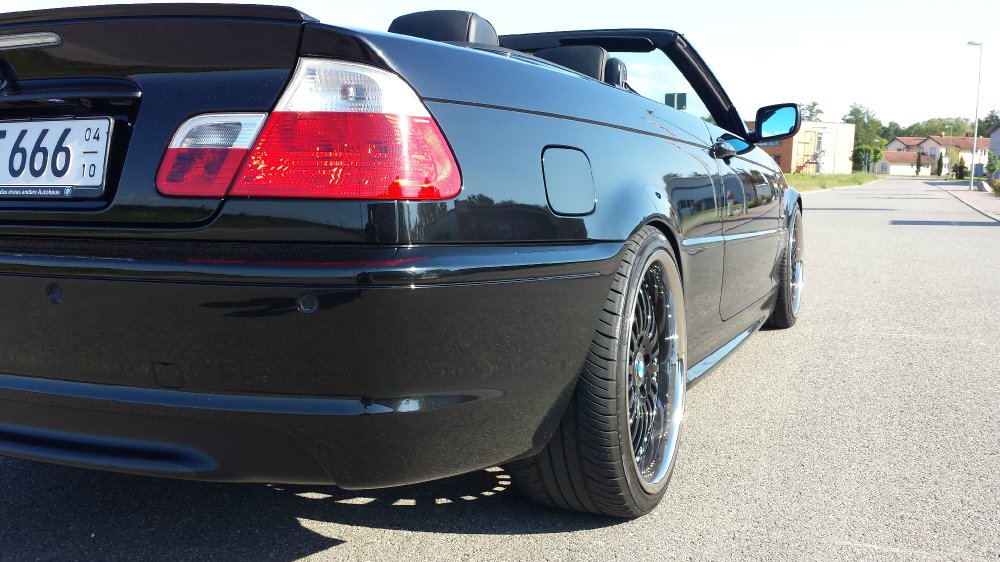 E46 330 Cabrio Bad Black Devil - 3er BMW - E46