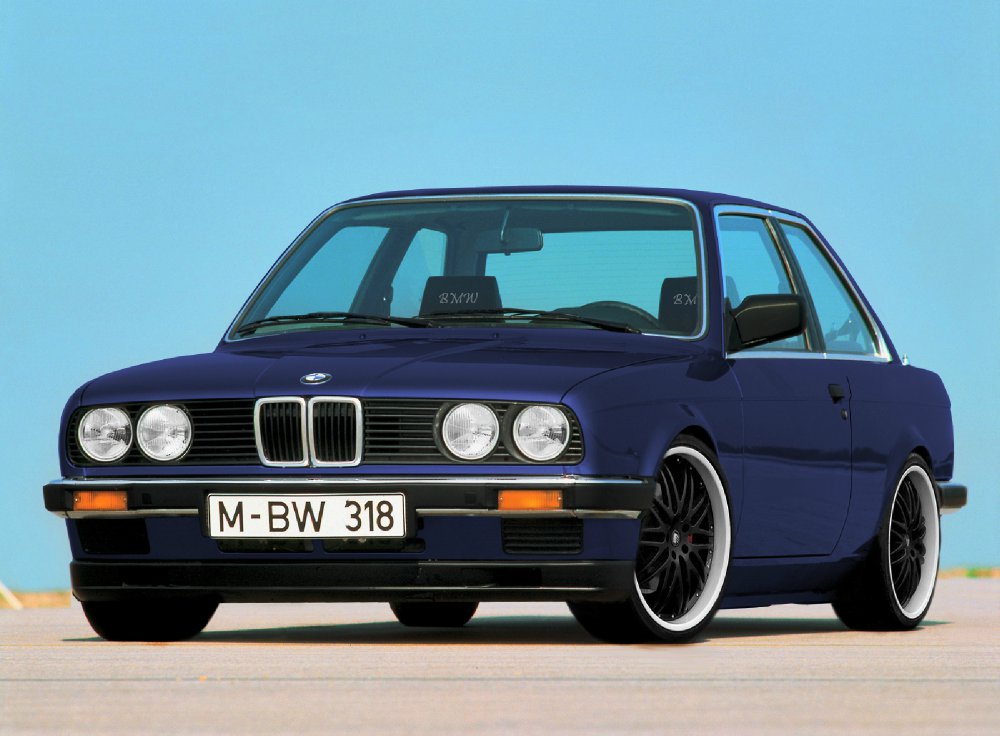 BMW E30 COUPE/ E46 M3 - BMW Fakes - Bildmanipulationen