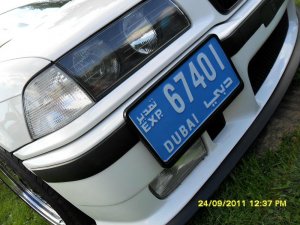 E36 COUPE AlpinweissII Style DUBAI - 3er BMW - E36
