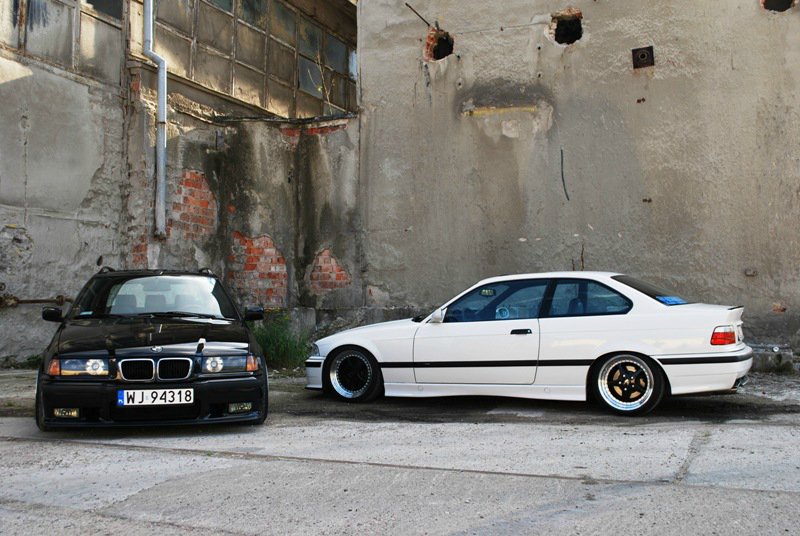 E36 COUPE AlpinweissII Style DUBAI - 3er BMW - E36