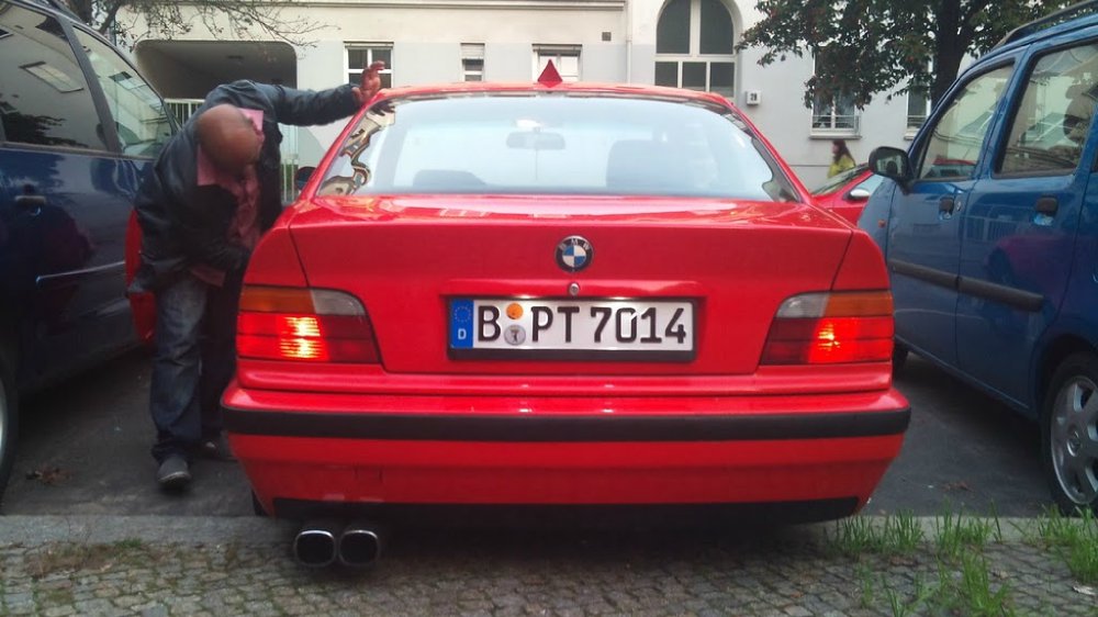 Hellroter 318///Mis bald im Sondereinsatz - 3er BMW - E36