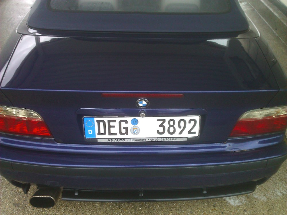 Blaue Schlumpfine oben ohne :) - 3er BMW - E36