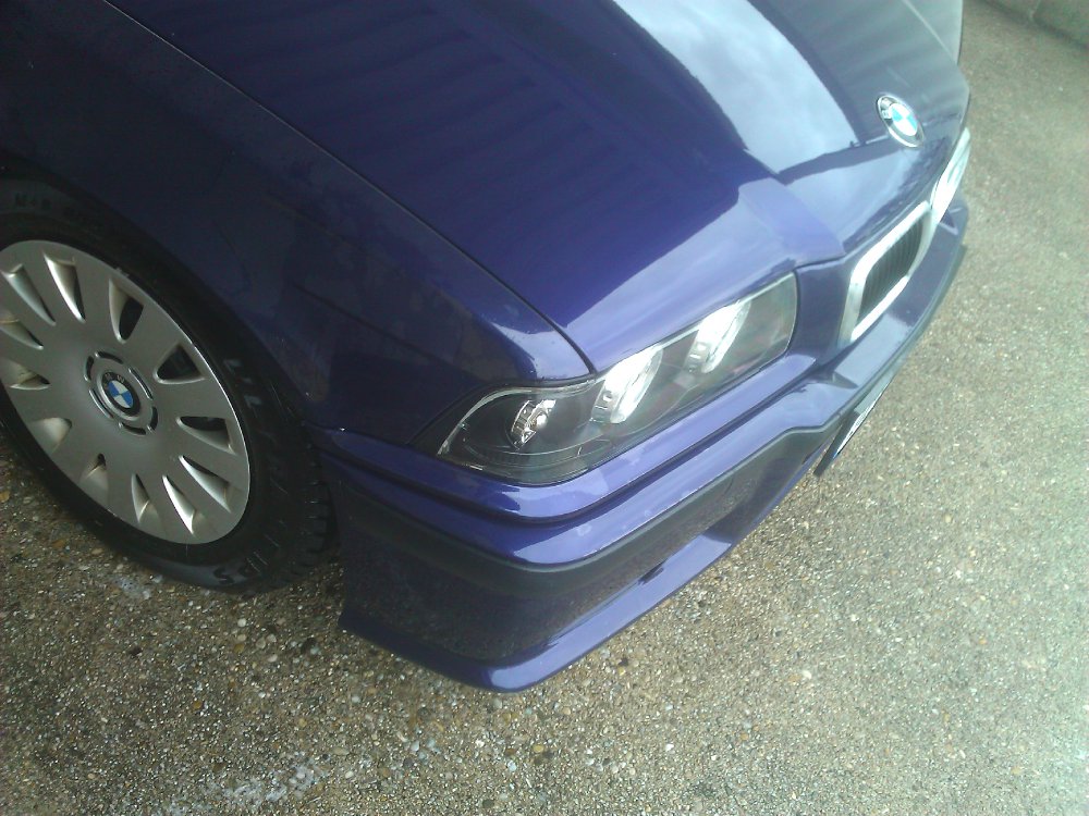 Blaue Schlumpfine oben ohne :) - 3er BMW - E36