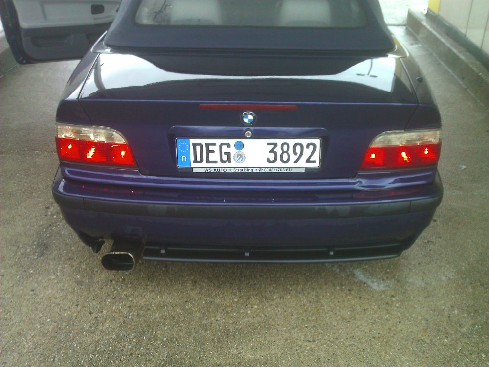 Blaue Schlumpfine oben ohne :) - 3er BMW - E36