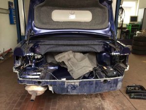 Blaue Schlumpfine oben ohne :) - 3er BMW - E36 Blaue Schlumpfine oben ohne :) - 3er BMW - E36