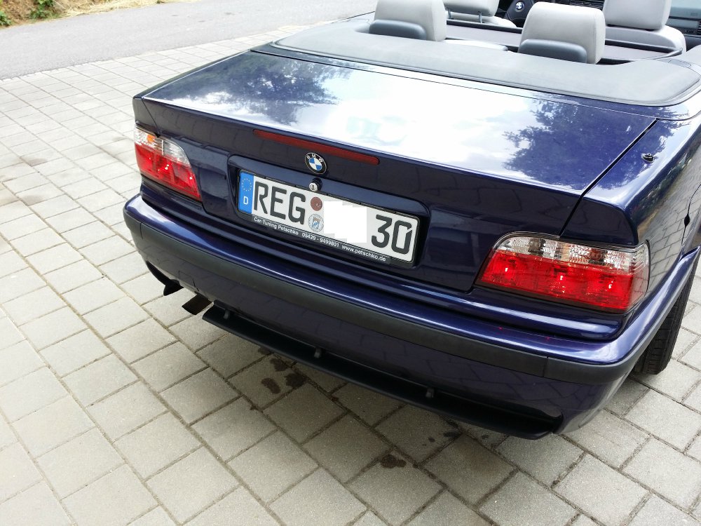 Blaue Schlumpfine oben ohne :) - 3er BMW - E36