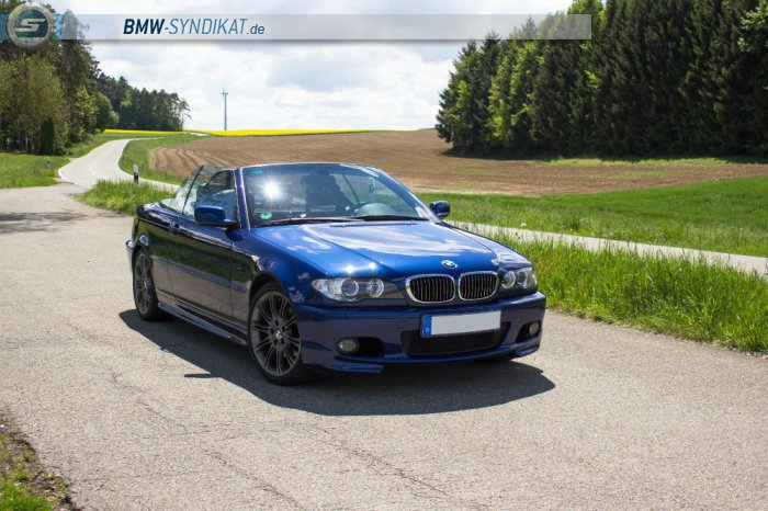 Le Mans-blaues 325i Cabrio - 3er BMW - E46 Le Mans-blaues 325i Cabrio - 3er BMW - E46
