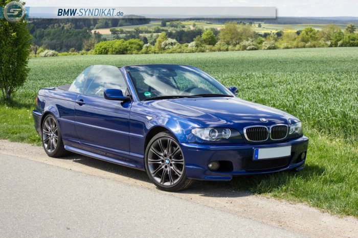 Le Mans-blaues 325i Cabrio - 3er BMW - E46 Le Mans-blaues 325i Cabrio - 3er BMW - E46