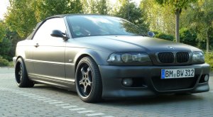 BMW E46 320ci Matt-Schwarz - 3er BMW - E46