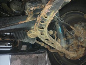 Avusblauer Wiederaufbau - 3er BMW - E36