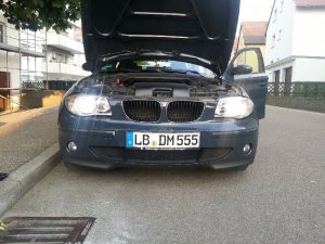 Nautik ( Projekt: Sprhfolieren, M-Frontschrze ) - 1er BMW - E81 / E82 / E87 / E88