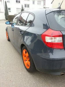 Nautik ( Projekt: Sprhfolieren, M-Frontschrze ) - 1er BMW - E81 / E82 / E87 / E88