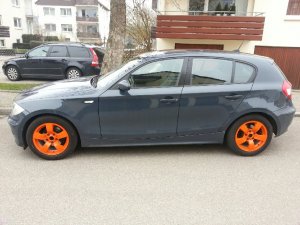 Nautik ( Projekt: Sprhfolieren, M-Frontschrze ) - 1er BMW - E81 / E82 / E87 / E88