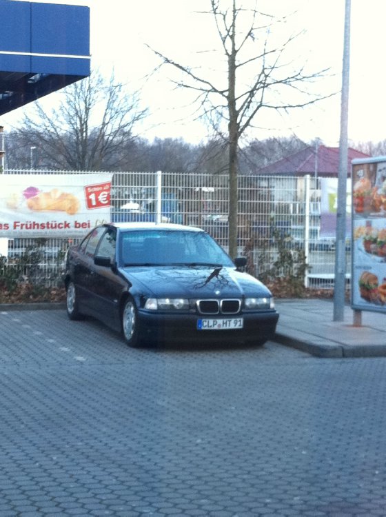 Mein BMW e36 in cosmosschwarz metallic - 3er BMW - E36
