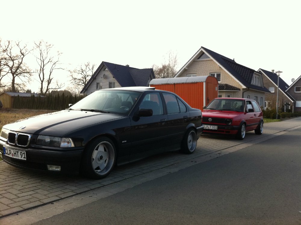 Mein BMW e36 in cosmosschwarz metallic - 3er BMW - E36