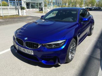 Bmw M4 Lci Individual San Marino Blau Metallic 4er Bmw F32 F33 F36 F82